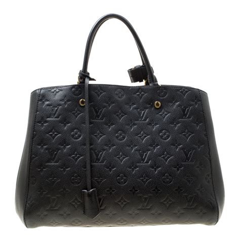 black monogram louis vuitton purse